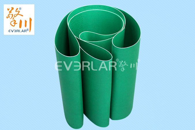 綠色PVC輸送帶跑偏怎么快速調(diào)節(jié)？